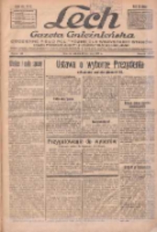 Lech.Gazeta Gnieźnieńska: codzienne pismo polityczne dla wszystkich stanów. Dodatki: tygodniowy "Lechita" i powieściowy oraz dwutygodnik "Leszek" 1935.06.29 R.26 Nr148