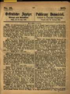 Oeffentlicher Anzeiger. 1875.06.23 Nro.25