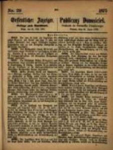 Oeffentlicher Anzeiger. 1875.07.21 Nro.29
