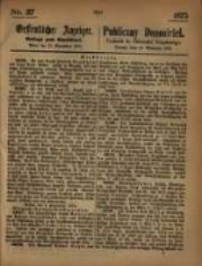 Oeffentlicher Anzeiger. 1875.09.15 Nro.37