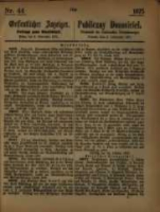 Oeffentlicher Anzeiger. 1875.11.03 Nro.44