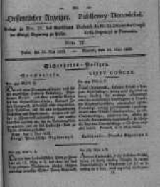 Oeffentlicher Anzeiger. 1832.05.22 Nro.21
