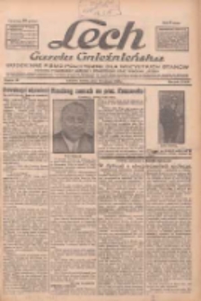 Lech.Gazeta Gnieźnieńska: codzienne pismo polityczne dla wszystkich stan&oacute;w. Dodatki: tygodniowy "Lechita" i powieściowy oraz dwutygodnik "Leszek" 1933.02.18 R.34 Nr40