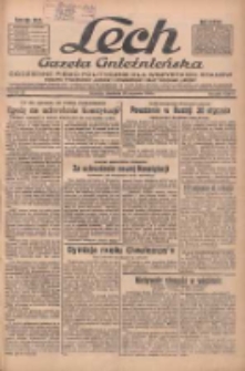 Lech.Gazeta Gnieźnieńska: codzienne pismo polityczne dla wszystkich stan&oacute;w. Dodatki: tygodniowy "Lechita" i powieściowy oraz dwutygodnik "Leszek" 1934.01.29 R.35 Nr23