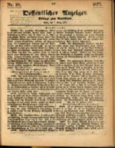 Oeffentlicher Anzeiger. 1877.03.07 Nro.10