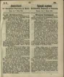 Amtsblatt der K&ouml;niglichen Regierung zu Posen. 1865.03.07 Nro.10