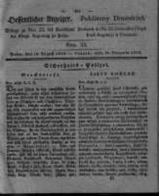 Oeffentlicher Anzeiger. 1832.08.14 Nro.33