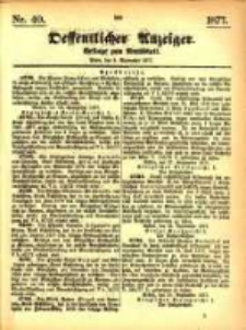 Oeffentlicher Anzeiger. 1877.10.03 Nro.40
