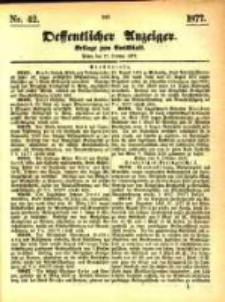 Oeffentlicher Anzeiger. 1877.10.17 Nro.42