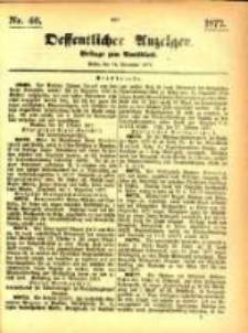 Oeffentlicher Anzeiger. 1877.11.14 Nro.46