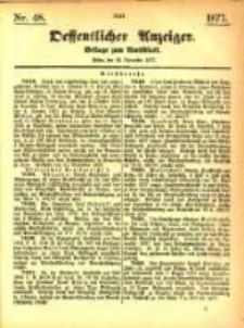 Oeffentlicher Anzeiger. 1877.11.28 Nro.48