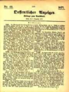 Oeffentlicher Anzeiger. 1877.12.05 Nro.49