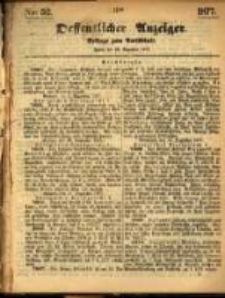 Oeffentlicher Anzeiger. 1877.12.26 Nro.52