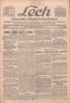 Lech.Gazeta Gnieźnieńska: codzienne pismo polityczne dla wszystkich stan&oacute;w. Dodatki: tygodniowy "Lechita" i powieściowy oraz dwutygodnik "Leszek" 1933.02.14 R.34 Nr36