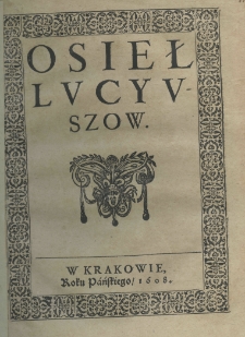 Osieł Lucyuszow