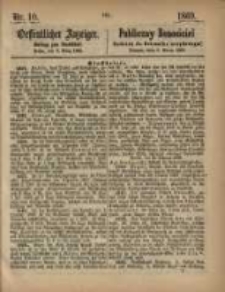 Oeffentlicher Anzeiger. 1869.03.09 Nro.10