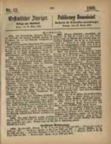 Oeffentlicher Anzeiger. 1869.03.30 Nro.13