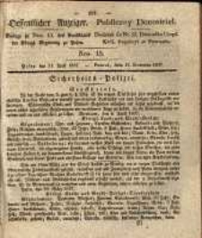 Oeffentlicher Anzeiger. 1837.04.11 Nro.15