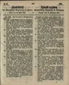 Amtsblatt der K&ouml;niglichen Regierung zu Posen. 1865.04.18 Nro.16