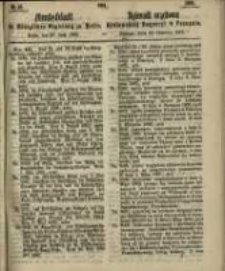 Amtsblatt der K&ouml;niglichen Regierung zu Posen. 1865.06.20 Nro.25