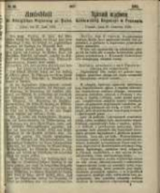 Amtsblatt der K&ouml;niglichen Regierung zu Posen. 1865.06.27 Nro.26