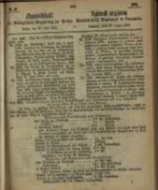 Amtsblatt der K&ouml;niglichen Regierung zu Posen. 1865.07.25 Nro.30