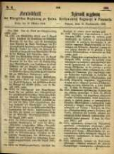 Amtsblatt der K&ouml;niglichen Regierung zu Posen. 1865.10.10 Nro.41