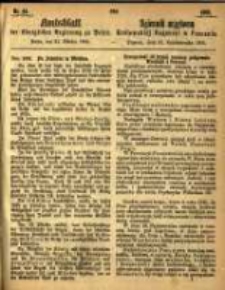 Amtsblatt der K&ouml;niglichen Regierung zu Posen. 1865.10.30 Nro.44
