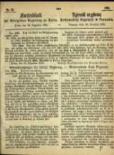 Amtsblatt der K&ouml;niglichen Regierung zu Posen. 1865.12.26 Nro.52