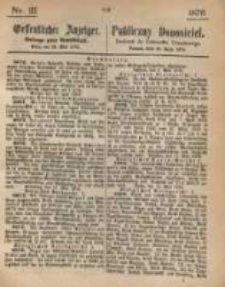 Oeffentlicher Anzeiger. 1876.05.24 Nro.21