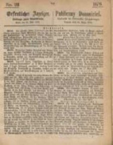 Oeffentlicher Anzeiger. 1876.05.31 Nro.22