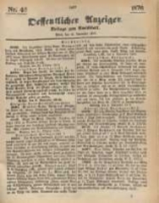 Oeffentlicher Anzeiger. 1876.11.15 Nro.46