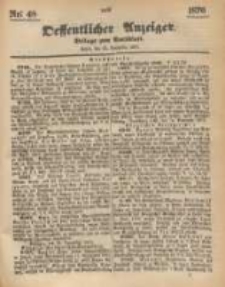 Oeffentlicher Anzeiger. 1876.11.29 Nro.48