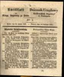 Amtsblatt der K&ouml;niglichen Regierung zu Posen. 1839.01.15 Nr 3
