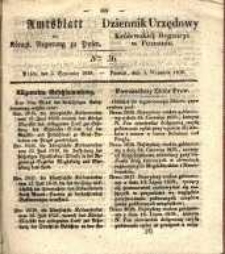 Amtsblatt der Königlichen Regierung zu Posen. 1839.09.03 Nr 36