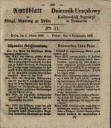 Amtsblatt der K&ouml;niglichen Regierung zu Posen. 1839.10.08 Nr 41