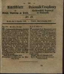 Amtsblatt der Königlichen Regierung zu Posen. 1839.12.03 Nr 49