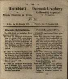 Amtsblatt der Königlichen Regierung zu Posen. 1839.12.17 Nr 51