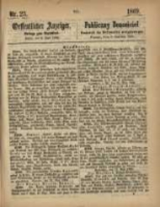 Oeffentlicher Anzeiger. 1869.06.08 Nro.23