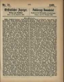 Oeffentlicher Anzeiger. 1869.09.21 Nro.38