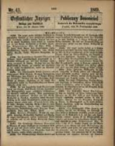 Oeffentlicher Anzeiger. 1869.10.26 Nro.43