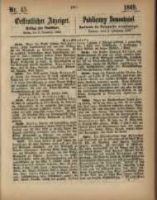 Oeffentlicher Anzeiger. 1869.11.09 Nro.45