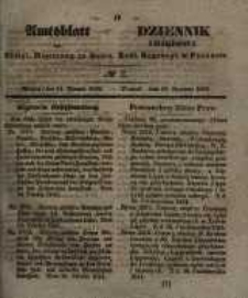 Amtsblatt der K&ouml;niglichen Regierung zu Posen. 1842.01.11 Nro.2
