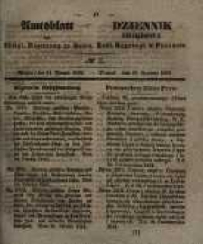 Amtsblatt der Königlichen Regierung zu Posen. 1842.01.11 Nro.2