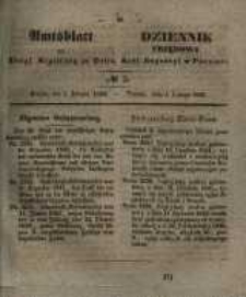 Amtsblatt der Königlichen Regierung zu Posen. 1842.02.01 Nro.5