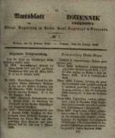 Amtsblatt der K&ouml;niglichen Regierung zu Posen. 1842.02.15 Nro.7