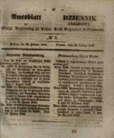 Amtsblatt der K&ouml;niglichen Regierung zu Posen. 1842.02.22 Nro.8
