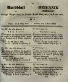 Amtsblatt der Königlichen Regierung zu Posen. 1842.03.01 Nro.9