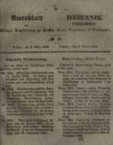 Amtsblatt der K&ouml;niglichen Regierung zu Posen. 1842.03.08 Nro.10