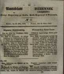 Amtsblatt der Königlichen Regierung zu Posen. 1842.03.22 Nro.12